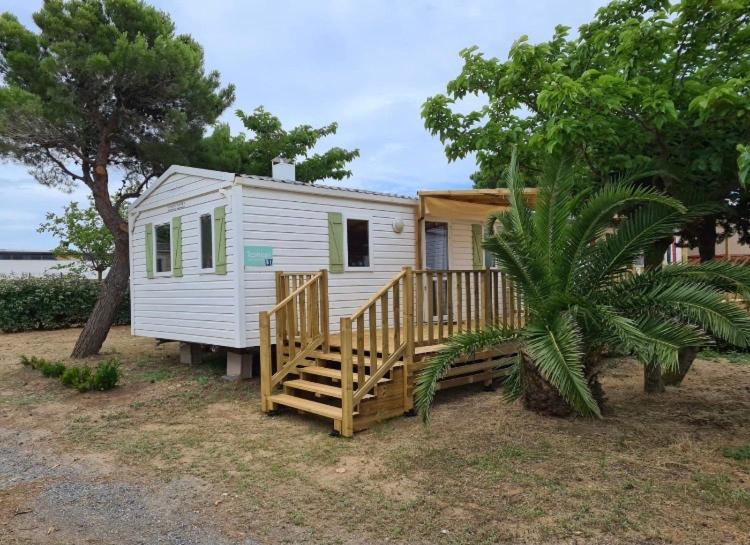 Mobil Home Camping Des 7 Fonts Agde Exteriér fotografie